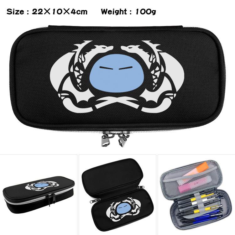 Slime Print School Handheld Pencil Case Stationery Box