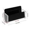 Business Card Holder Clear Acrylics Business Cards Holder Large Capacity Name Card Display Stand Office Desk Organizers