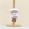 Tea Cup Adorable Plush Toy Keychain With Soft Pp Cotton Filling Girls For