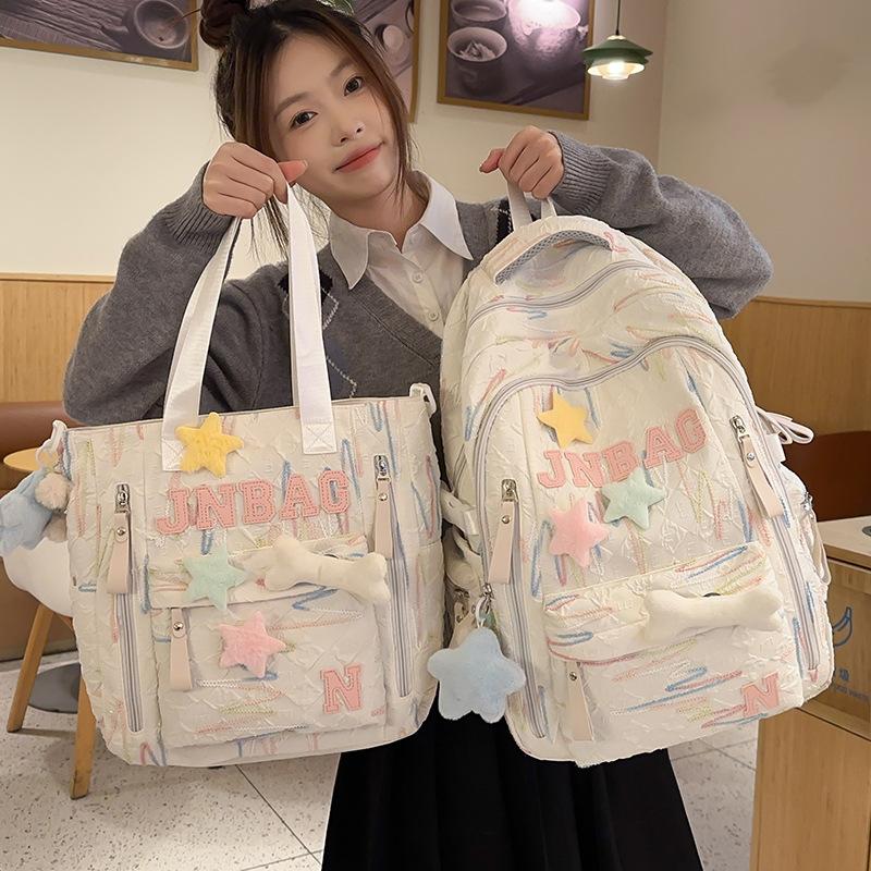 School Bag Children, Elementary School Students, Girls, Junior High School Students, High School Students, High Value Backpack, Fashionable Shoulders