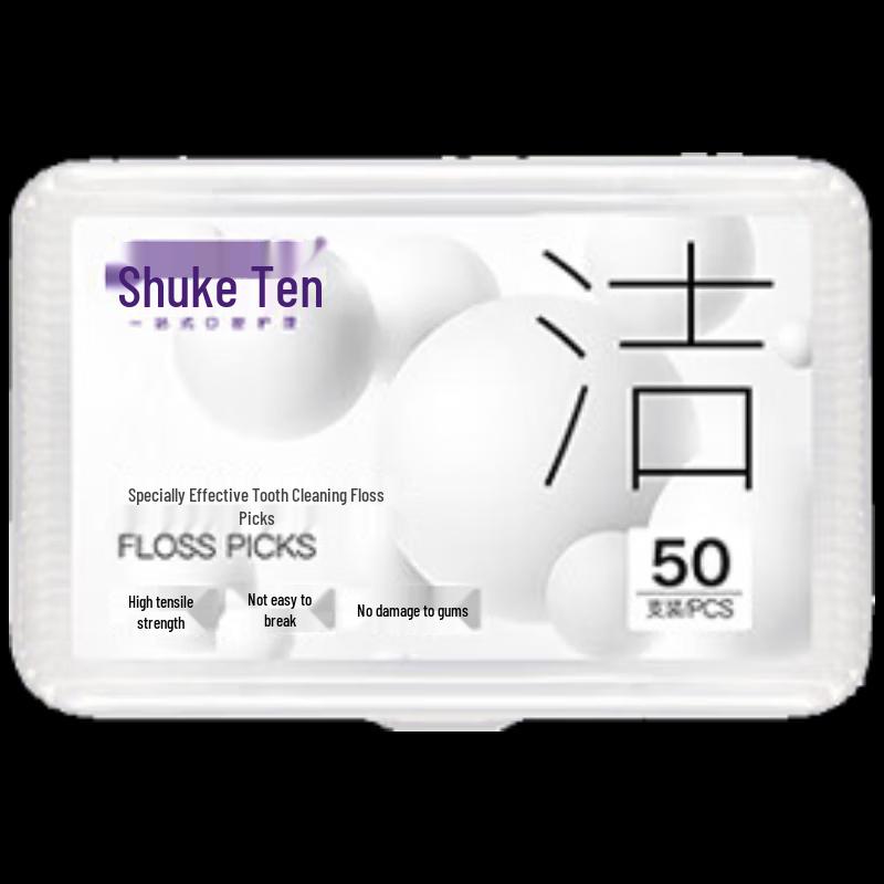S.K. Oral Care Flat Dental Floss Picks