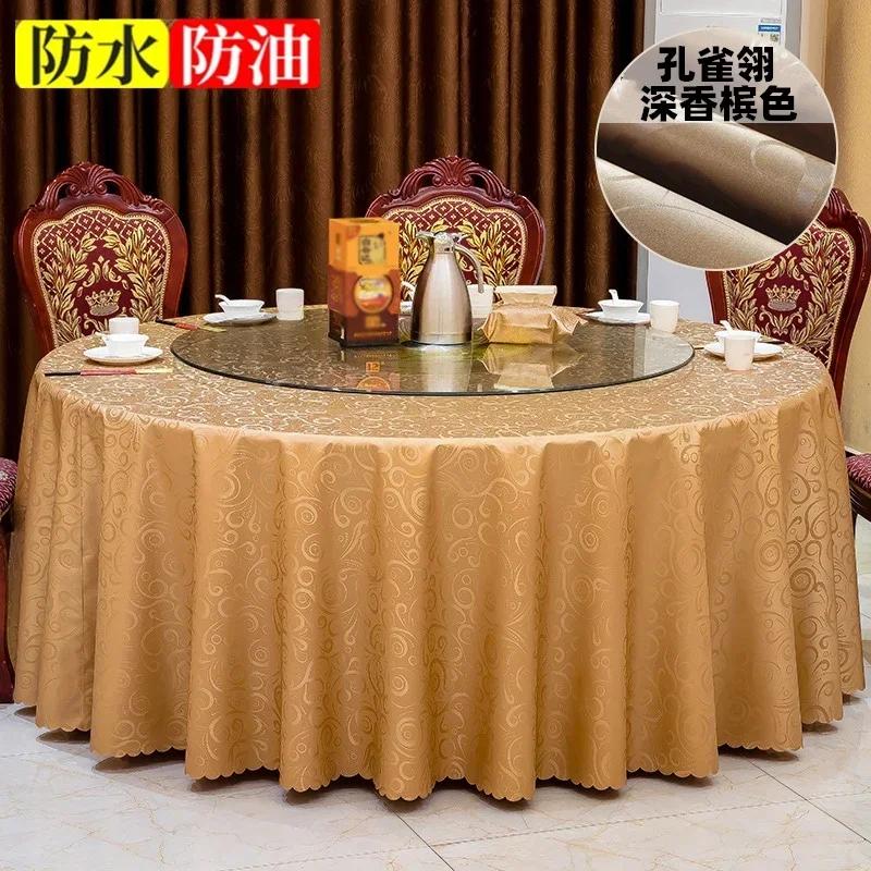 hotel restaurant Ronde Tafelkleed Meerkleurig Bedrukt Tafelkleed Waterdicht Wasbaar Buitenfeest Moderne Tafelhoes 140cm  round