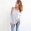 Women's Soft Breathable Long Sleeve Sexy Top T-shirt