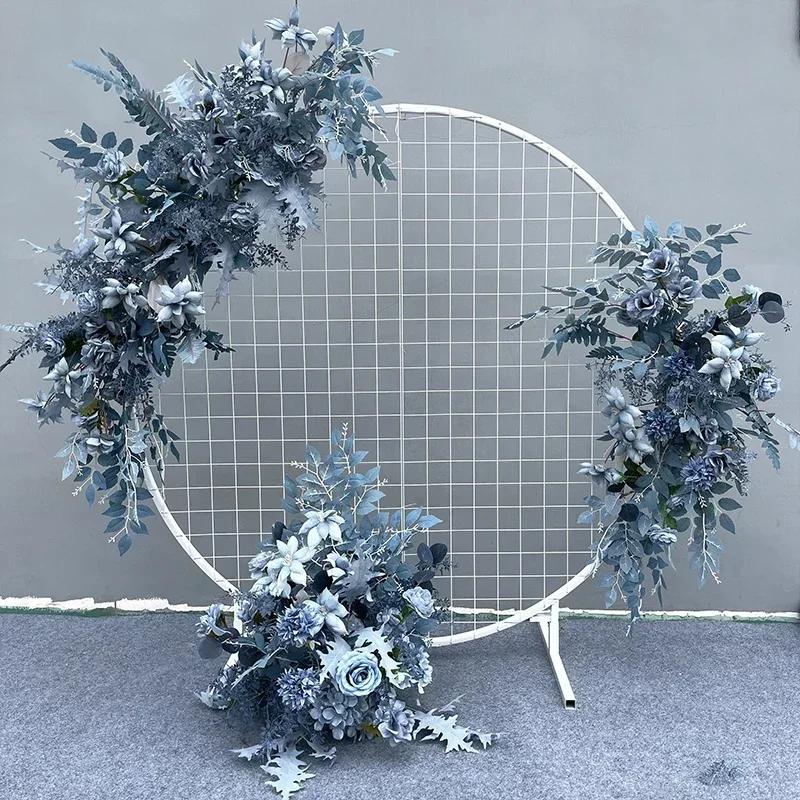 Champagne Matrimonio Fiori Artificiali Fila Feste Centrotavola Arco Decorazione Parete Finestra Sfondo Disponi Oggetti di Scena Foglia Appesa Floreale