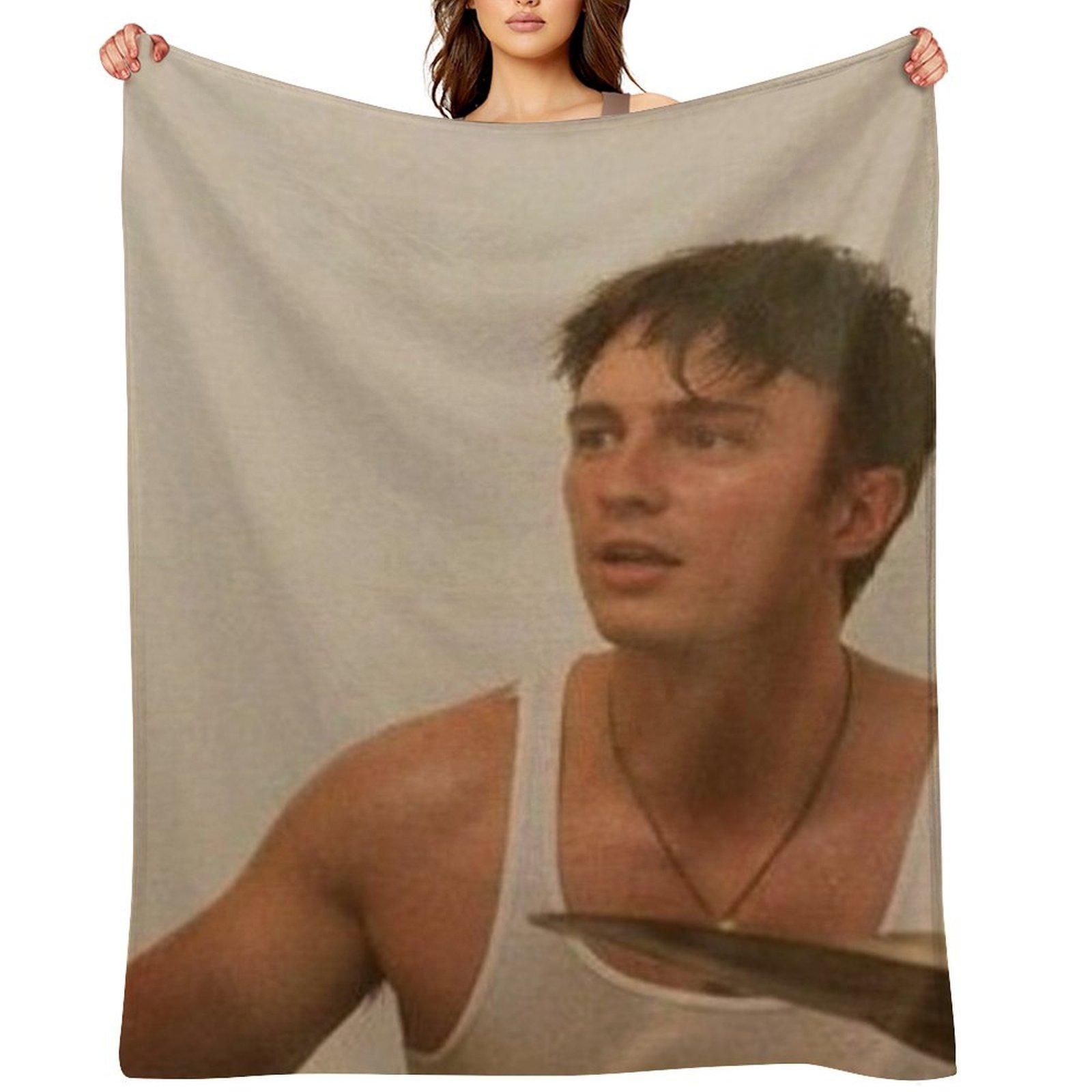 Rafe Throw Blanket Moving Luxury Beach Blankets For Bed Blankets 30x40in