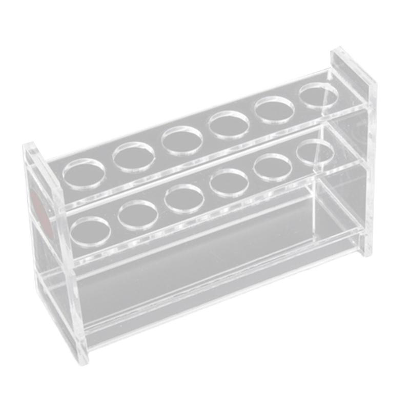Clear Test Tube Display Stand Test Tube Stand Desktop Test Tube Rack Test Tube Holder Tube Stand Lab Tube Holder Bracket