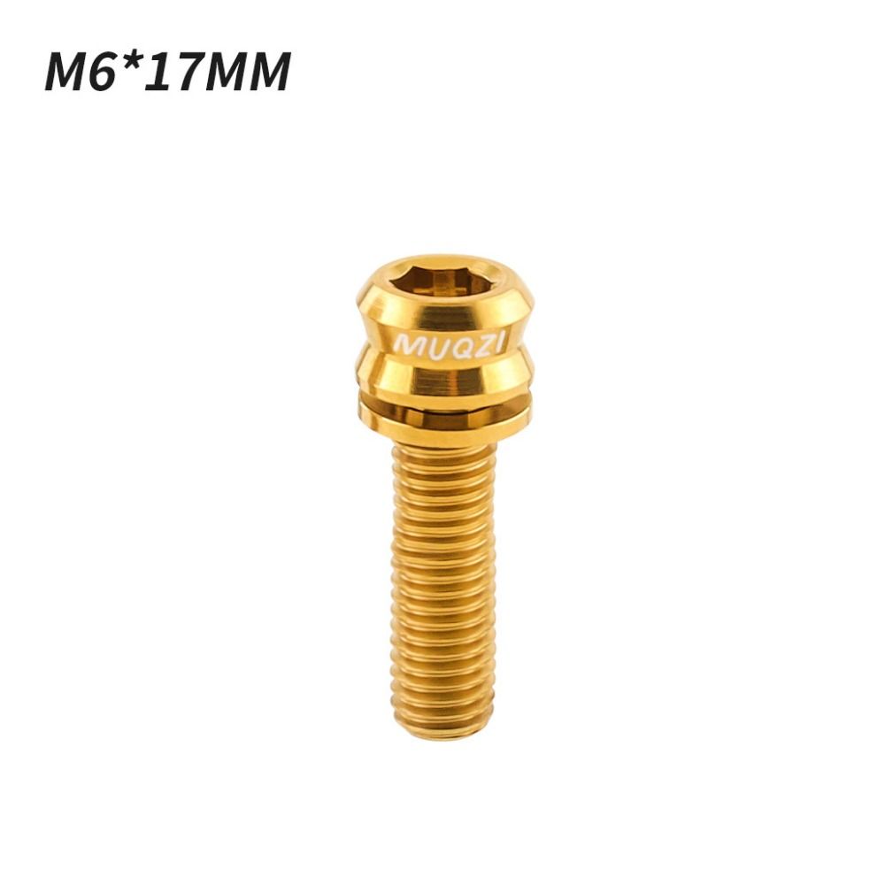 Titanium Screw Bicycle Handle Screw Bicycle Disc Brake Seat Screw  Mountain Road Bike
