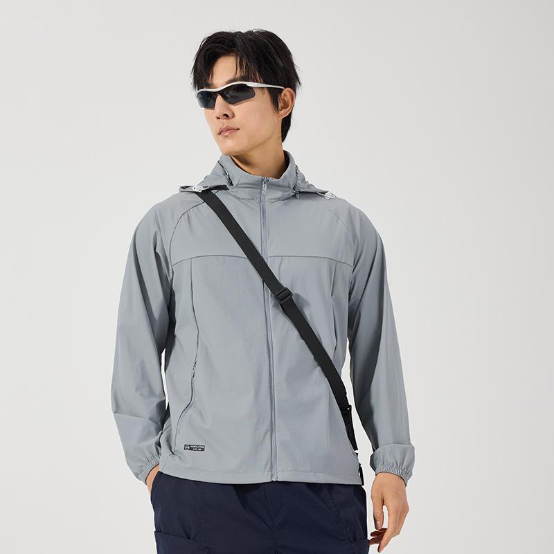Ice silk sunscreen clothes women's summer thin UV protection outdoor 1011 new skin clothes cool breathable fishing jacket