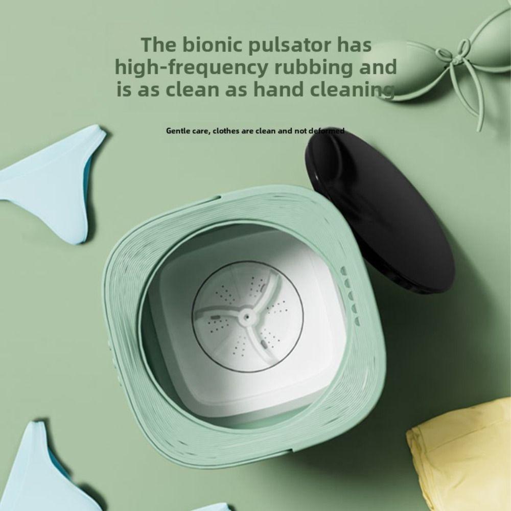 8L Mini Washer Large Capacity Clothes Spin Dryer Bucket Practical Portable Washing Machine Socks