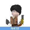 MOC City Series Soldier Figures Building Blocks Street View Military Female Warrior Accessories Guns Movies Christmas Bricks Toy