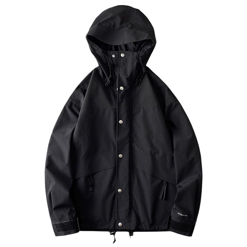 Jacket Outerwear Men's Fashion Brand High Street Windproof Waterproof Trench coat Foreign Trade Men's American Functional Mountain Cargo Jacket