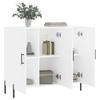 Sideboard White 90 x 34 x 80 cm Particleboard