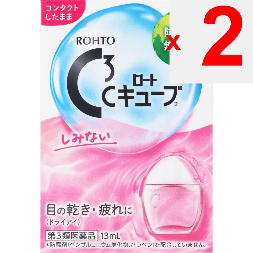Rohto Roto C Cube C Cube a 13mL For Contact Lenses Eye Drops Efficacy: Discomfort When Wearing Soft or Hard Contact Lenses, Tear Supplementation (dry