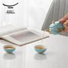 Yongfengyuan Blooming Travel Ceramic Tea Set
