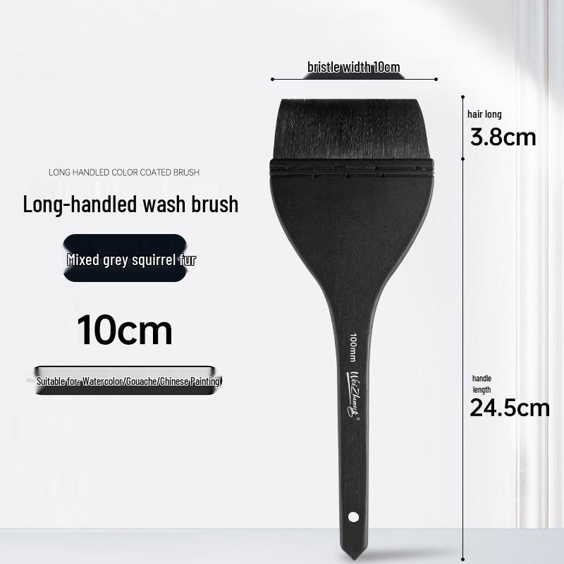 Squirrel Hair Fan & Rake Watercolor Brush for Textured Painting