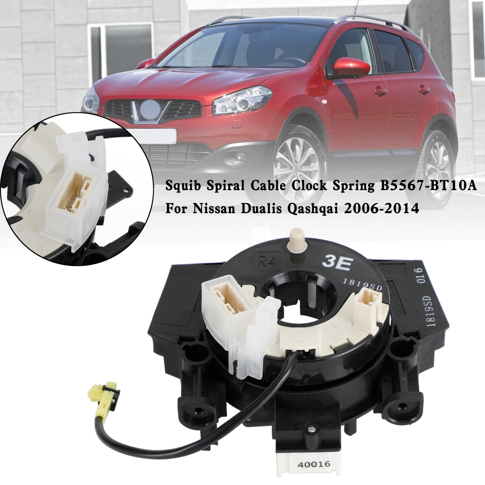 

Шлейф подрулевой спиральный B5567-BT10A Для Nissan Dualis Qashqai 2006-2014
