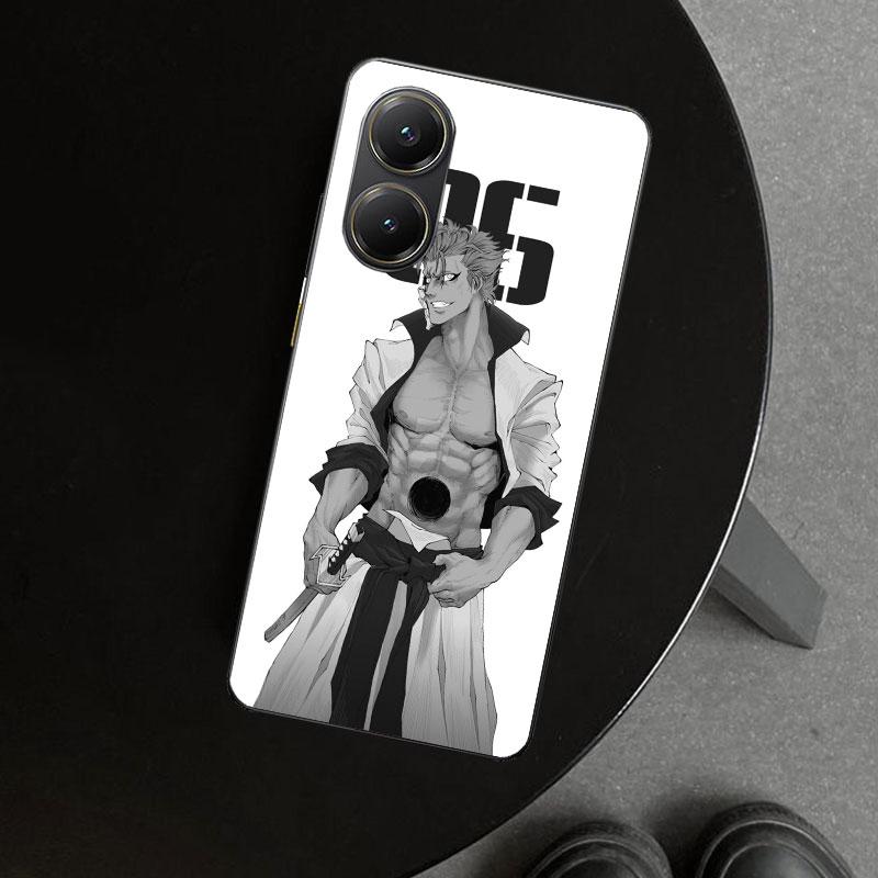 Grimmjow 6 Bleach Phone Case Cover for Xiaomi Poco X6 X5 X7 Pro F7 Ultra Redmi 15C 15 13C 13 12C 12 10C 10 10A 9C 9A 9T 9 Coque