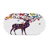 Flower Shadow Elk Picture Balcony Bathroom Mat Hydrophobic Non-Slip Door Mat Swimming Pool Public Places Non-Slip Floor Mat