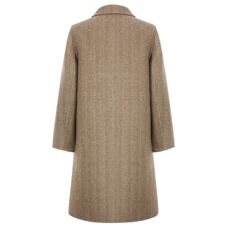 G·TENNA Women's Double-sided Wool Coat