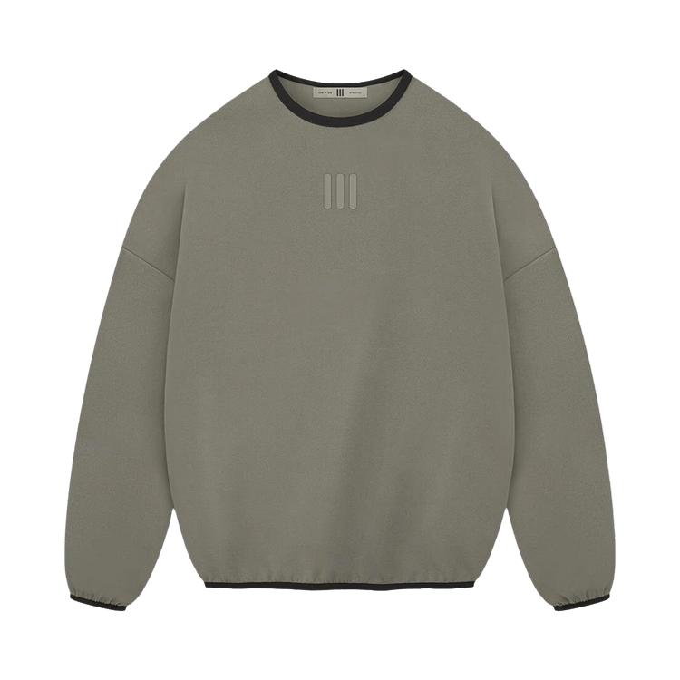 Adidas x Fear of God Athletics Su&egrave;de Fleece Crewneck Sweatshirt 'Clay' 2XS