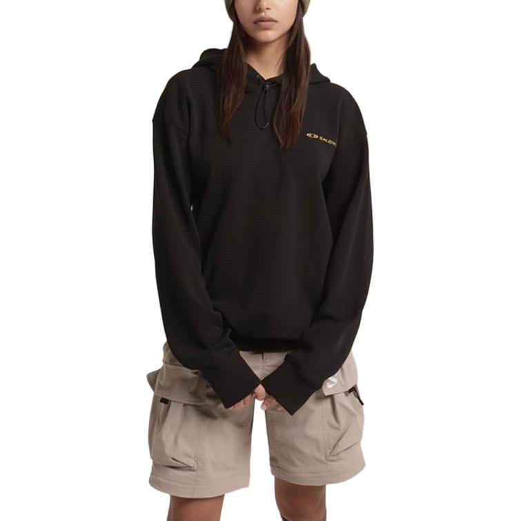 Salomon Sportstyle Link Sweat Hoodie Men hoodies Black LC2572500