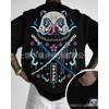 Mens Oversized Anime Graphic Tee Loose Fit Japanese Streetwear Casual T-Shirt