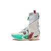 Li Ning WOW 9 Basketballschuhe Herren Low Top Weiß/Rosa/Blau ABES003-1