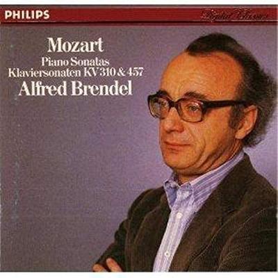 CD MOZART; BRENDEL - Piano Sonatas K. 310 & 457 4125252 Philips 1985 Germany Classical Used