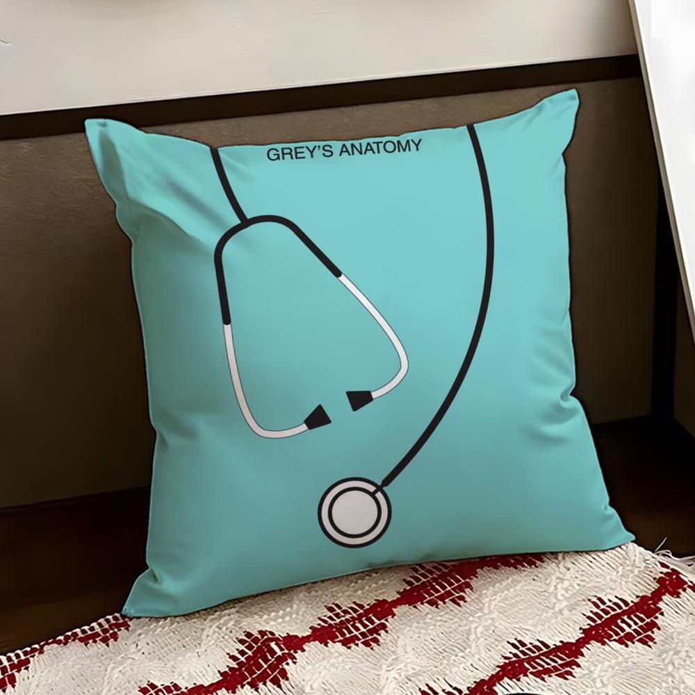 GGreys Anatomy Cushion Cover Reversible Soft Durable Pillow Cover Home  Car MultiScene Use for Daily Comfort