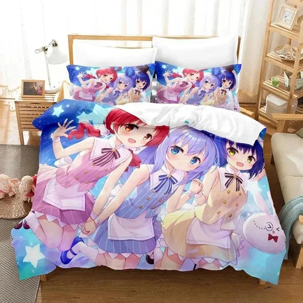 Is The Order A Rabbit Bedding Set Single Twin Printed Bed Set With Pillowcase Duvet Cover Soft Queen King Size Bedclothes Home