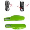 Gloss Green Hard Plastic Remote Key Protection Case For Porsche Cayman Cayenne Carrera 911 / 997 Panamera 970 Boxster 981