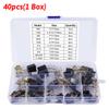 80/40pcs Electric Motor Carbon Brushes Set Assorted Kit for Angle Grinder Drill Electric Hammer Power Tools Replacement Parts