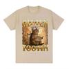 Funny Cat Shirt Gluten Got Me Tootin Meme TShirt Unisex Women Vintage Aesthetic Cotton T Shirts Fashion Oversized Clothing T Shirt