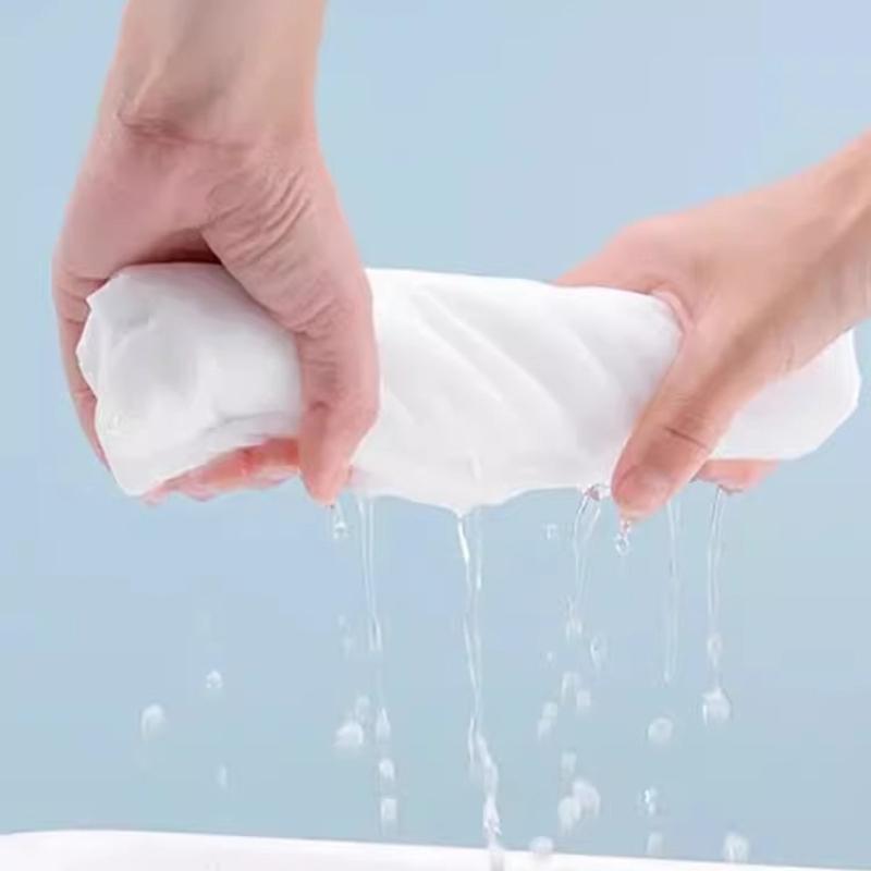 100pcs Single Fold Disposable Towels Hair Salon Thickens Headscarf Beauty Salon SPA Center Foot Massage Parlor Non-woven Fabric Absorbent Washcloth