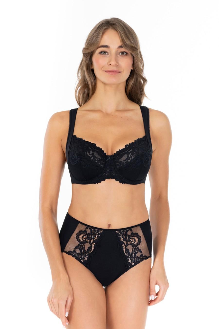 

Бюстгальтер з м якою чашкою Lauma (96283) 75F прозорий колір чорний