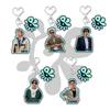 Martin James & Juhoon Acrylic Keychain Pendant