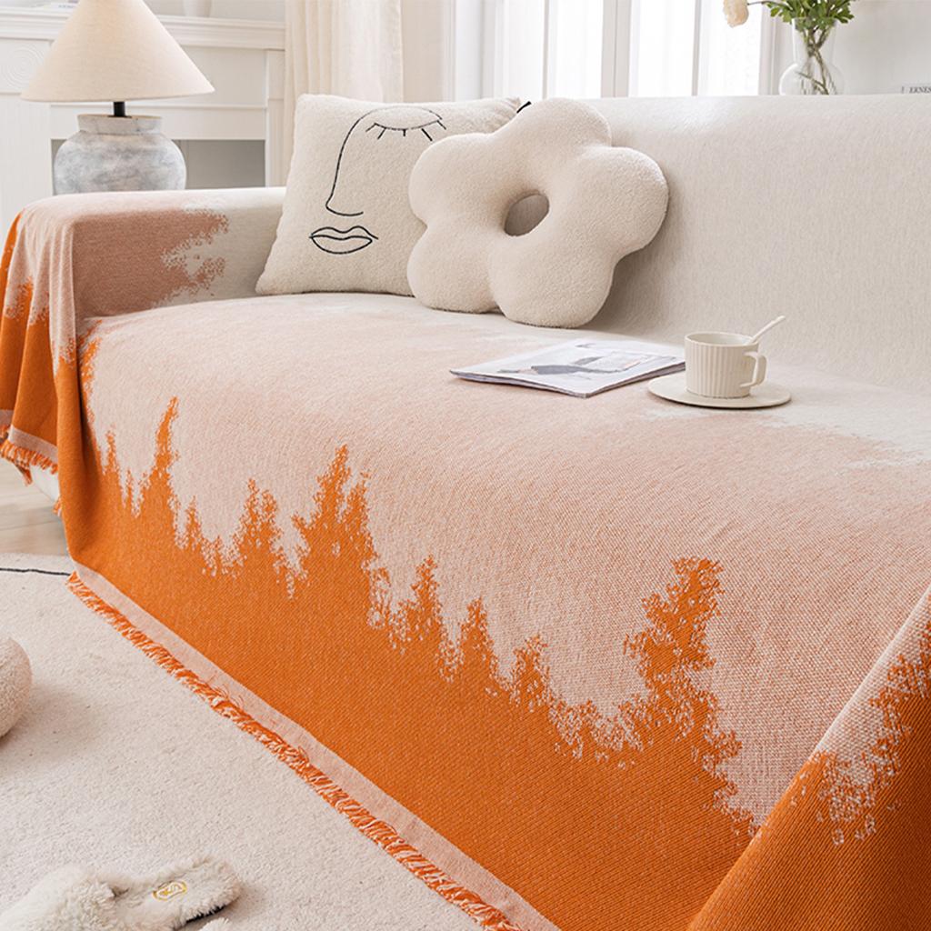 Simple Fashion Chenille Sofa Cover Four Seasons Universal Anti-Scratching Non-Stick Wool Universal Sofa Towel