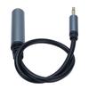 Plug and Play 6.35mm Female Jack to 3.5mm Male Sound Cable Headphone Extension Cord  for Pianos