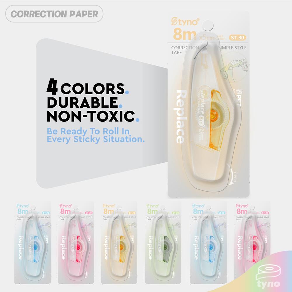 1 Piece School Correction Tape 8m*5mm Replaceable Correction Tape Student Prize School Office Stationery