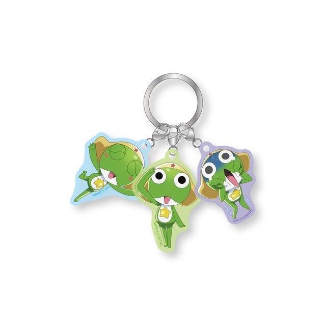 Sgt. Frog (Keroro Gunsou) Triple Charm Keychain T'S Factory Mascot