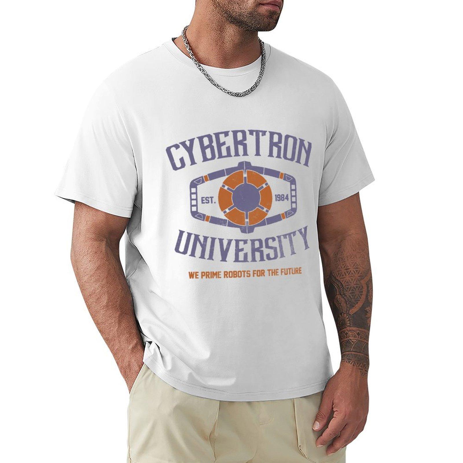 Cybertron University Tshirt Summer Sports Quick Dry Tshirt S