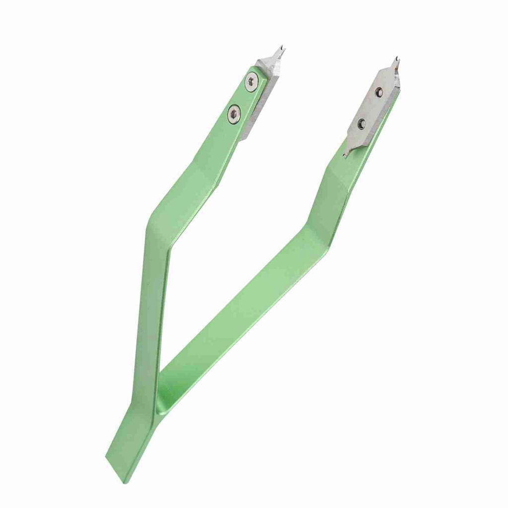 V Shaped Watch Spring Bar Tweezers Metal Watch Repairing Accessory Tool