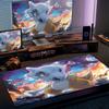 Large Anime Ppokemon Gamer Mouse Pad Kawaii Cubone Computer Table Pad XXL Keyboard Rug Laptop PC Gaming Rubber Extended DeskMat