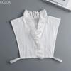Girls Bowknots Lapel Shirt Detachable Collar Autumn Sweater Blouse Women Fake Collar Girls Removable Shirt Neck False Collar