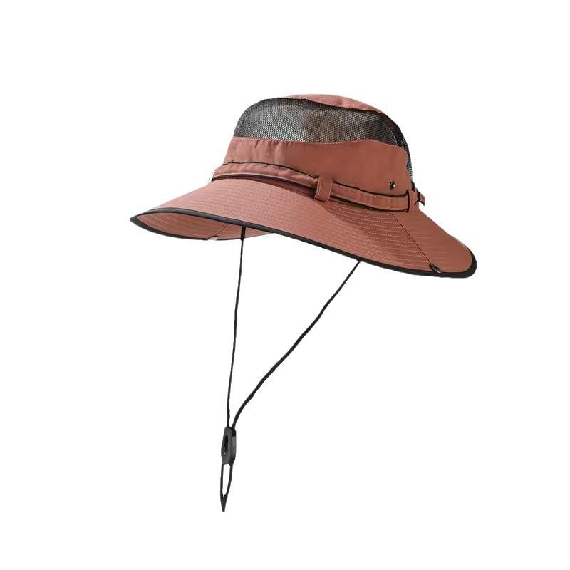 New Waterproof Quick-drying Outdoor Sun Hat Summer Men and Women Mountaineering Fishing Hat Breathable Work Sunscreen Bucket Hat