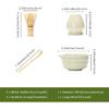 Matcha Set Match Bowl with Spout and Matcha Whisk Holder Whisk Tea Set Includes and Bamboo Scoop Ceramic 17 OZ - 4pc Perfect Matcha Kit for Matcha
