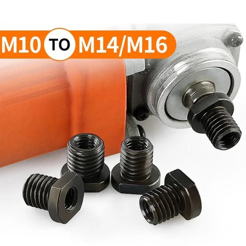 100styleM10 Angle Grinder Adapter Female to M14 Thread Nut Arbor Connector Polishing Screw Connecting Rod 1PC for Power Tools