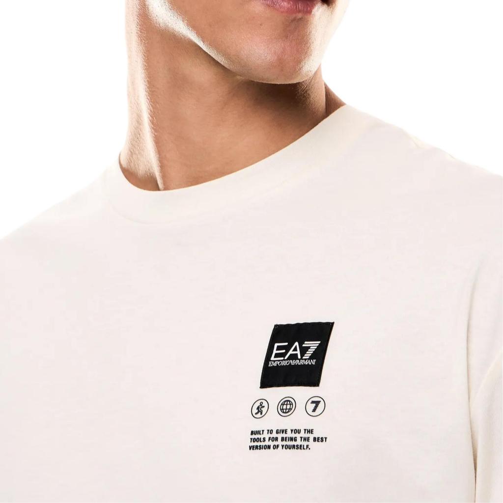 Emporio Armani EA7 Cotton Loose Fit Short Sleeve Crew Neck T-Shirt Men Tops 7M000976-AF17789-U1105