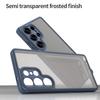 For Samsung Galaxy S25 Ultra Phone Case Drop Proof Airbags Frosted Translucent PC + TPU Back Cover