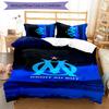 Marseilles 3pcs Bedding Set Duvet Cover Closure Includes 1 Duvet Cover & 2 Pillowcases for All Seasons Bedroom Home Dorm Decor